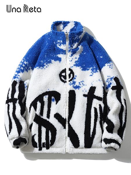men s down parkas una reta hip hop patchwork coat couple casual lamb wool parka streetwear clothing grain fleece jacket 221206, Black
men s down parkas una reta hip hop patchwork coat couple casual lamb wool parka streetwear clothing grain fleece jacket 221206, Black