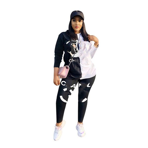 women tracksuits jogging suit print two piece set black white panelled sweatshirt pants lady outfit long sleeve sweatsuits sportswear fall w, Gray
women tracksuits jogging suit print two piece set black white panelled sweatshirt pants lady outfit long sleeve sweatsuits sportswear fall w, Gray