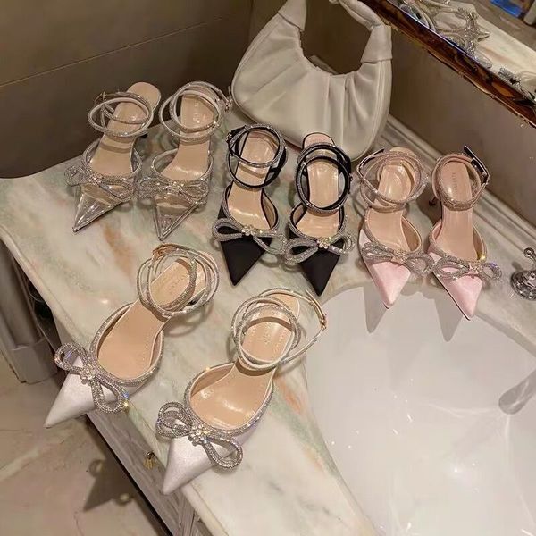 2022 new fashion dress shoes luxurious designers evening slingback satin bow pumps 6.5cm crystal-embellishments rhinestone shoes spool heels, Black
2022 new fashion dress shoes luxurious designers evening slingback satin bow pumps 6.5cm crystal-embellishments rhinestone shoes spool heels, Black