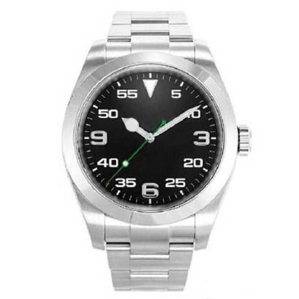 automatic mechanical movement wristwatch series 40mm black dial stainless steel folding buckle montre de luxe waterproof, Silver
automatic mechanical movement wristwatch series 40mm black dial stainless steel folding buckle montre de luxe waterproof, Silver