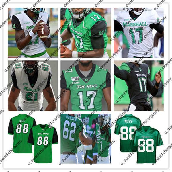 american college football wear custom college marshall thundering herd football jersey randy moss isaiah green willie johnson brenden knox c, Black
american college football wear custom college marshall thundering herd football jersey randy moss isaiah green willie johnson brenden knox c, Black