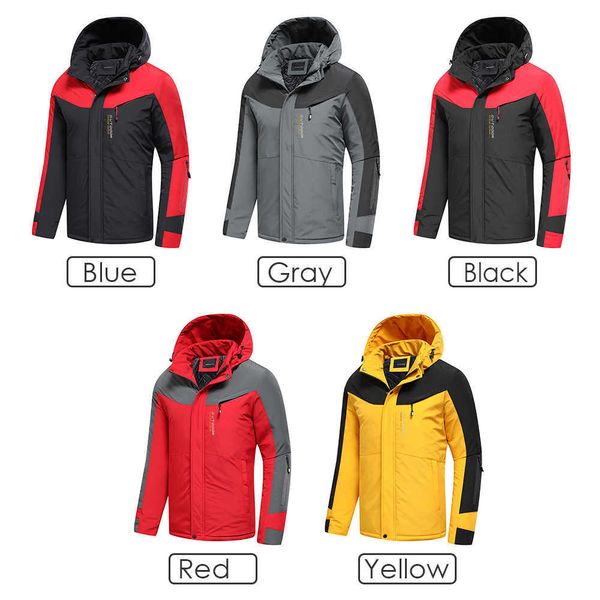 men's jackets tfu men 2022 autumn brand new outdoor classic thick warm jacket coat men spring casual solid color windproof pockets hat, Black;brown
men's jackets tfu men 2022 autumn brand new outdoor classic thick warm jacket coat men spring casual solid color windproof pockets hat, Black;brown