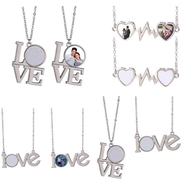fashion diy sublimation blank heart necklace designer woman jewelry love letters silver plated pendant couples necklaces for man womens vale
fashion diy sublimation blank heart necklace designer woman jewelry love letters silver plated pendant couples necklaces for man womens vale