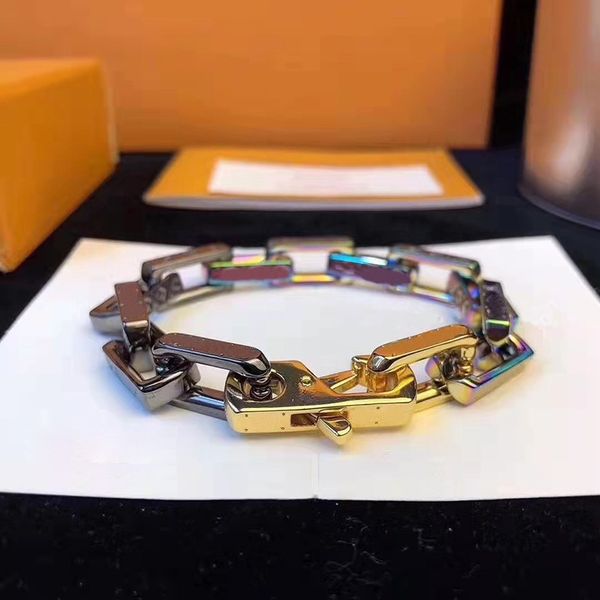 chain christmas fashion cuban men thick style bracelets european charm colorful hiphop accessories holiday gift 221206, Black
chain christmas fashion cuban men thick style bracelets european charm colorful hiphop accessories holiday gift 221206, Black