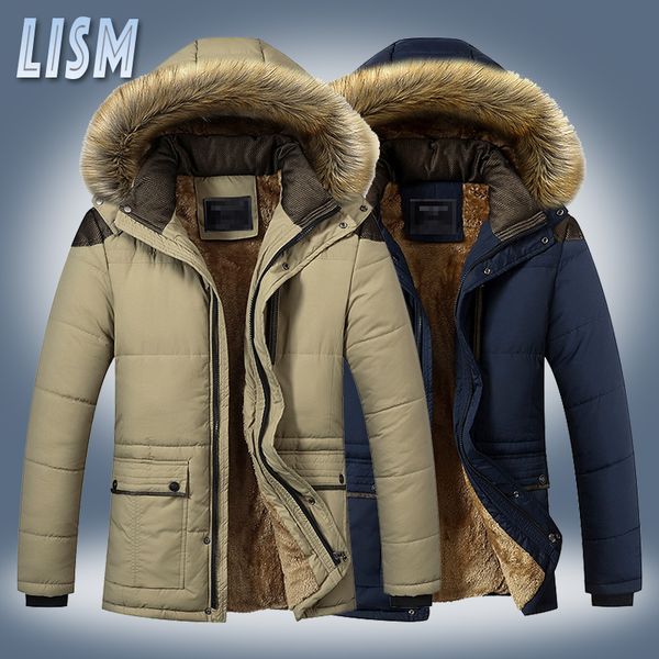 mens jackets lism mens casual jacket fashion winter parkas heated jackets cotton warm coats longsleeved male fur trench thick overcoat 22120, Black;brown
mens jackets lism mens casual jacket fashion winter parkas heated jackets cotton warm coats longsleeved male fur trench thick overcoat 22120, Black;brown