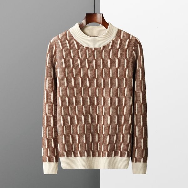 men's sweaters 100 pure wool sweater men's round neck casual padded pullover loose wild plus size coat cashmere knit in winter 221, White;black
men's sweaters 100 pure wool sweater men's round neck casual padded pullover loose wild plus size coat cashmere knit in winter 221, White;black