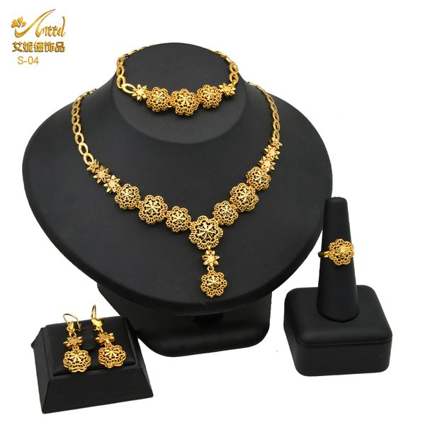 wedding jewelry sets aniid indian bridal set dubai necklace earrings for women 24k gold plated african jwellery bridesmaid party gift 221207, Slivery;golden
wedding jewelry sets aniid indian bridal set dubai necklace earrings for women 24k gold plated african jwellery bridesmaid party gift 221207, Slivery;golden
