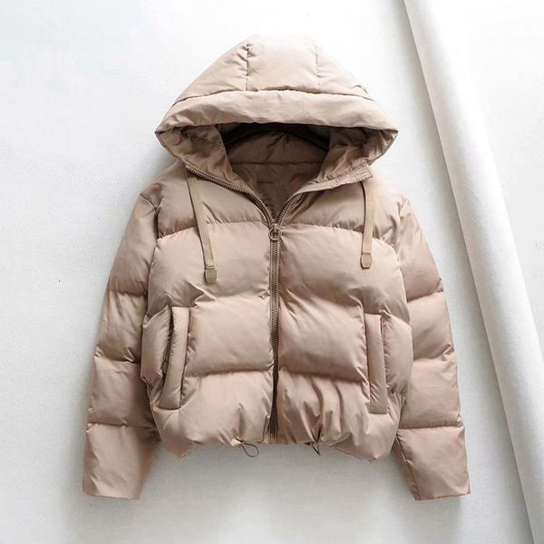 women s down parkas cotton padded jacket winter hooded woman warm large size coat thicken casual puffer 221206, Black
women s down parkas cotton padded jacket winter hooded woman warm large size coat thicken casual puffer 221206, Black
