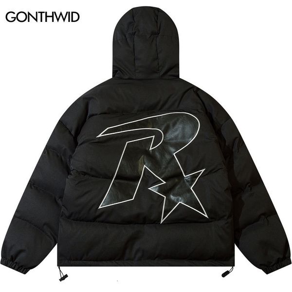 mens down parkas winter hooded jacket streetwear harajuku embroidery star thicken warm padded bubble coats men fashion puffer hood jackets 2, Black
mens down parkas winter hooded jacket streetwear harajuku embroidery star thicken warm padded bubble coats men fashion puffer hood jackets 2, Black