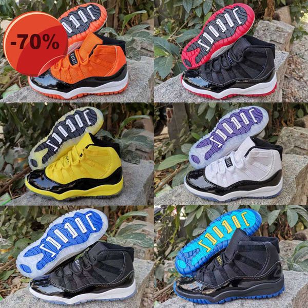 high shoes shoes kids jumpman 11 11s space jam bred concord gym red basketball children boy girls midnight navy retro sports sneakers 28-35, Black
high shoes shoes kids jumpman 11 11s space jam bred concord gym red basketball children boy girls midnight navy retro sports sneakers 28-35, Black