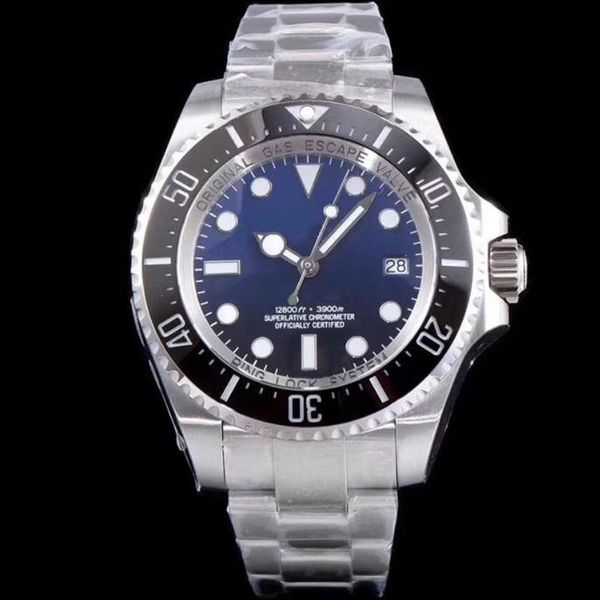 male wristwatch automatic mechanical business watch 44mm dial ceramic bezel black glide lock clasp montre de luxe, Silver
male wristwatch automatic mechanical business watch 44mm dial ceramic bezel black glide lock clasp montre de luxe, Silver