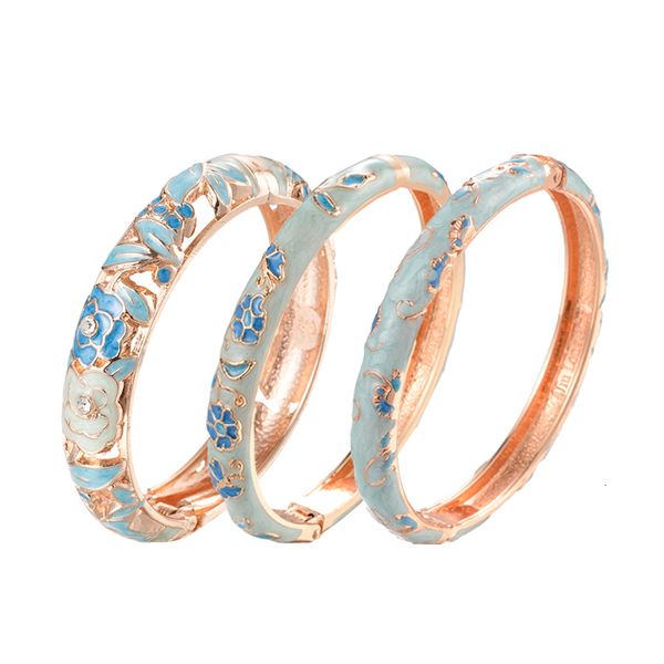charm bracelets 3 pcs set cloisonne bangles for women jewelry lady girl women's hand bracelets fashion enamel bangle indian style desig, Golden;silver
charm bracelets 3 pcs set cloisonne bangles for women jewelry lady girl women's hand bracelets fashion enamel bangle indian style desig, Golden;silver