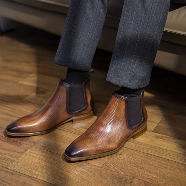 new designer chelsea men's weeding shoes size37-44 business dress leather shoes black brown fashion casual sneakers rubber sole for men
new designer chelsea men's weeding shoes size37-44 business dress leather shoes black brown fashion casual sneakers rubber sole for men