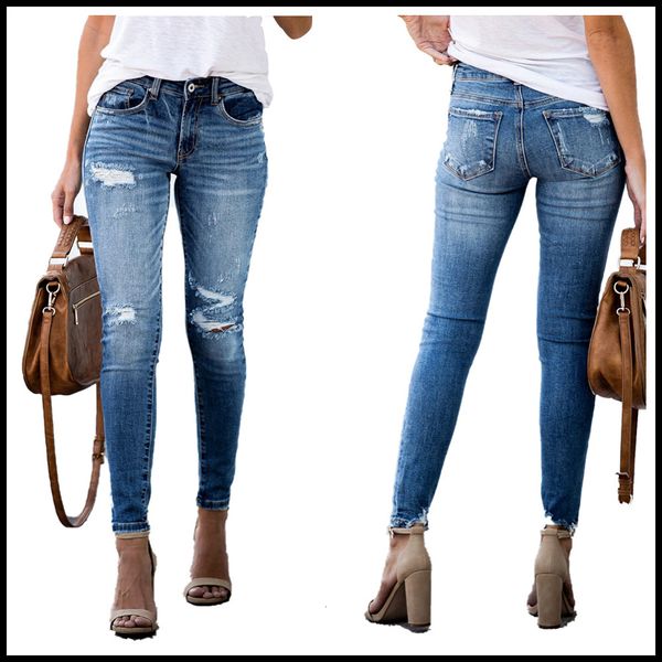 women s jeans fall retro mid waist ripped for women fashion slim skinny denim pencil pants casual stretch s 2xl 221206, Blue
women s jeans fall retro mid waist ripped for women fashion slim skinny denim pencil pants casual stretch s 2xl 221206, Blue