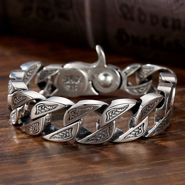 charm bracelets hx domineering bracelet men's personality cool niche design trendy brand jewelry bracelet birthday gift for boyfriend b, Golden;silver
charm bracelets hx domineering bracelet men's personality cool niche design trendy brand jewelry bracelet birthday gift for boyfriend b, Golden;silver