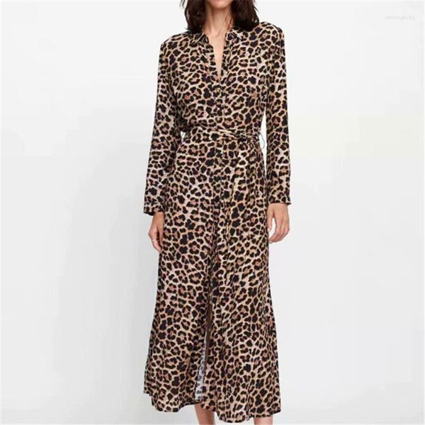 casual dresses leopard print women autumn v neck long sleeve midi dress fall evening party, Black;gray
casual dresses leopard print women autumn v neck long sleeve midi dress fall evening party, Black;gray