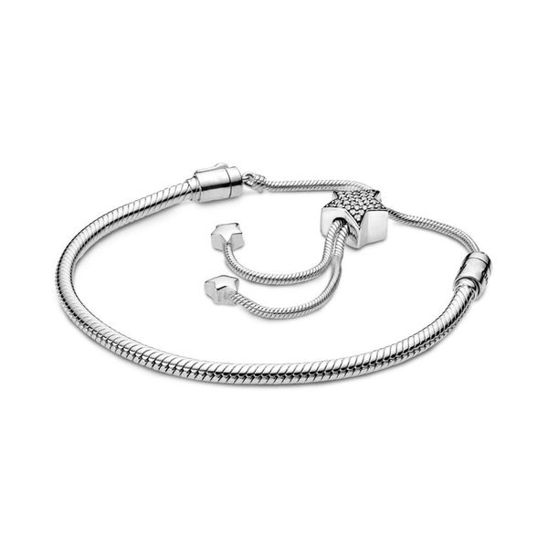 925 silver heart star adjustable charms bracelet designer jewelry diy fit pandora bracelet, Golden;silver
925 silver heart star adjustable charms bracelet designer jewelry diy fit pandora bracelet, Golden;silver