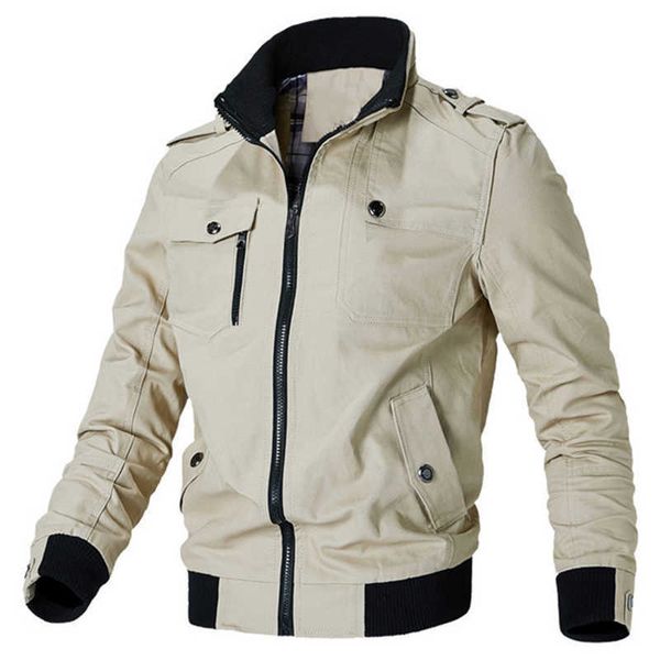 men's jackets qsuper casual men jacket spring autumn army military men's coats male outerwear windbreaker brand clothing t221206, Black;brown
men's jackets qsuper casual men jacket spring autumn army military men's coats male outerwear windbreaker brand clothing t221206, Black;brown