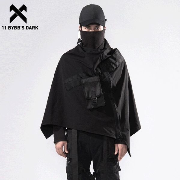 men's jackets 11 bybb's dark hip hop techwear streetwear zipper bat outdoor windproof shawl loose cardigan windbreaker cloak 22120, Black;brown
men's jackets 11 bybb's dark hip hop techwear streetwear zipper bat outdoor windproof shawl loose cardigan windbreaker cloak 22120, Black;brown