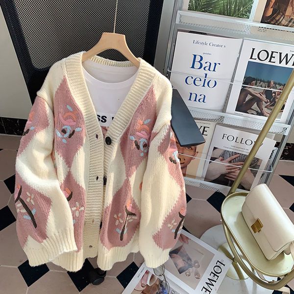 women s knits tees oversized sweaters cardigan jacquard long sleeve sweater coats autumn winter women knitted jackets 221206, White
women s knits tees oversized sweaters cardigan jacquard long sleeve sweater coats autumn winter women knitted jackets 221206, White