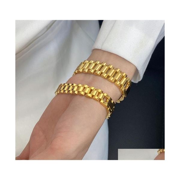 chain stainless steel chain bracelet plated gold sier detachable wristbands bracelets for women hiphop wrap bangles 455 d3 drop deli dh967, Black
chain stainless steel chain bracelet plated gold sier detachable wristbands bracelets for women hiphop wrap bangles 455 d3 drop deli dh967, Black