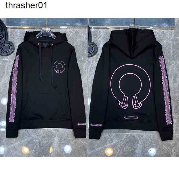 men's hoodies designer sweatshirts winter pullover chroms hooded mens loose women fashion brand hoodie, Black
men's hoodies designer sweatshirts winter pullover chroms hooded mens loose women fashion brand hoodie, Black