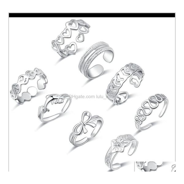 toe rings 8piece foot set small tail bow dolphin love shape hawaiian jewelry gqelq toe rings uervf drop delivery body otbdr, Silver
toe rings 8piece foot set small tail bow dolphin love shape hawaiian jewelry gqelq toe rings uervf drop delivery body otbdr, Silver