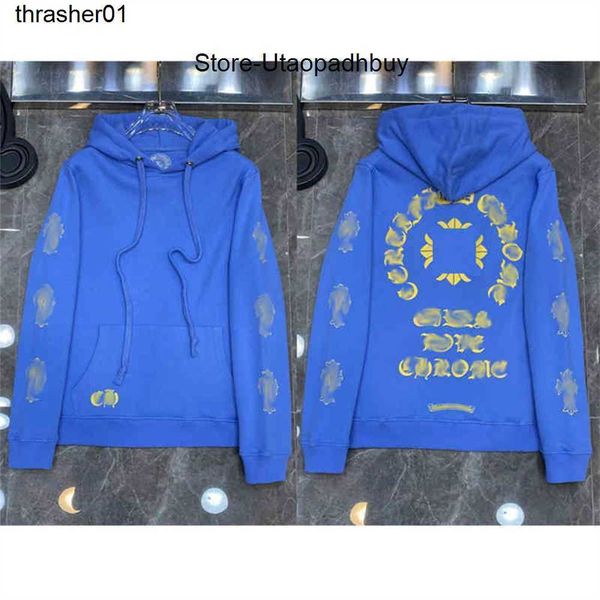 men's hoodies sweatshirts fashion designer chroms zipper hooded sweater flower pullover pattern loose hoodie, Black
men's hoodies sweatshirts fashion designer chroms zipper hooded sweater flower pullover pattern loose hoodie, Black