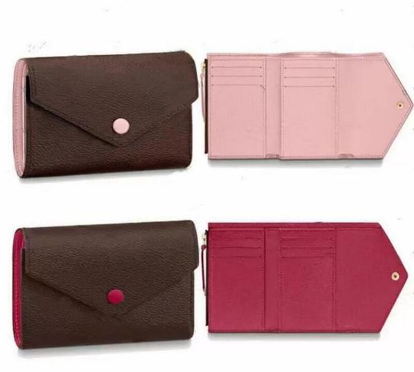 womens designer victorine wallet brown flower leather fold purses men short long card holder passport lady folded purse ladies coin pouch m4, Red;black
womens designer victorine wallet brown flower leather fold purses men short long card holder passport lady folded purse ladies coin pouch m4, Red;black