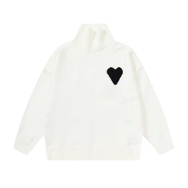 fashion designers high collar amis sweater man woman turtleneck sweaters brands cardigan knit o neck womens letter long sleeve clothes904, White;black
fashion designers high collar amis sweater man woman turtleneck sweaters brands cardigan knit o neck womens letter long sleeve clothes904, White;black