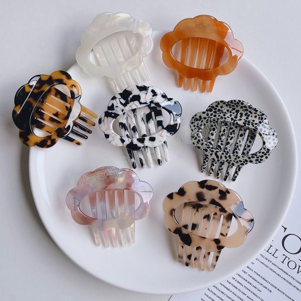 korean fashion comb hair clip claws women geometric acrylic hairpins beige brown barrettes hair accessories, Golden;silver
korean fashion comb hair clip claws women geometric acrylic hairpins beige brown barrettes hair accessories, Golden;silver