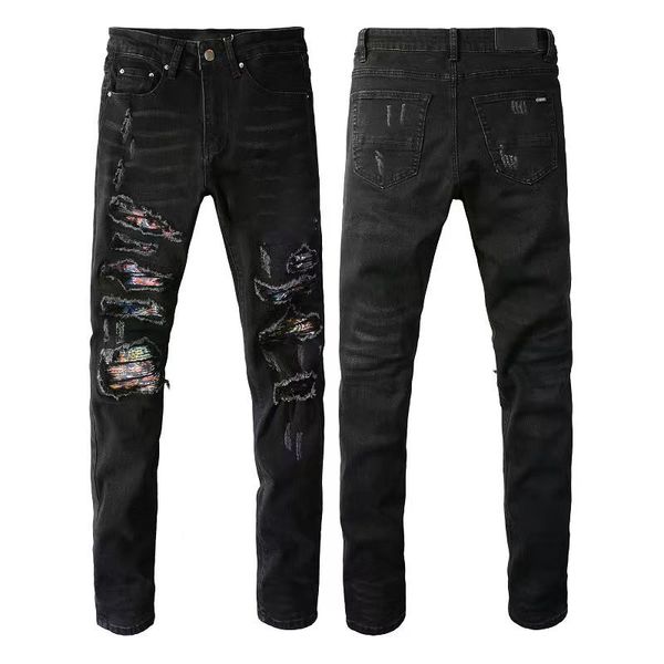 designer jeans holes jean men embroidery quilting ripped woman trendy brand fashion straight pants distrressed patchwork jeans for man, Blue
designer jeans holes jean men embroidery quilting ripped woman trendy brand fashion straight pants distrressed patchwork jeans for man, Blue