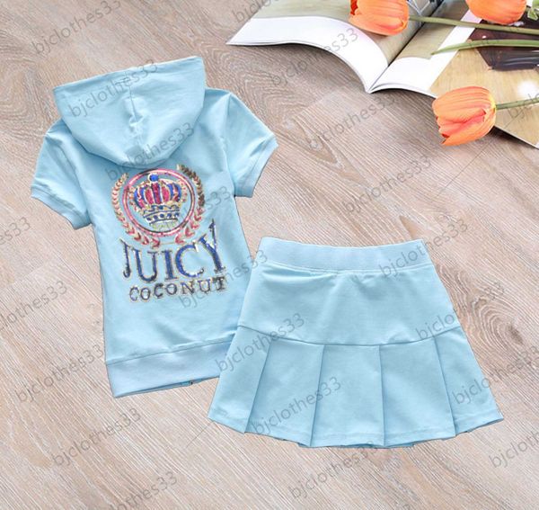 juicy tracksuit womens two piece dress back letter crown logo printing hooded short sleeves cardigan pure color elastic waist pleated skirt, White
juicy tracksuit womens two piece dress back letter crown logo printing hooded short sleeves cardigan pure color elastic waist pleated skirt, White