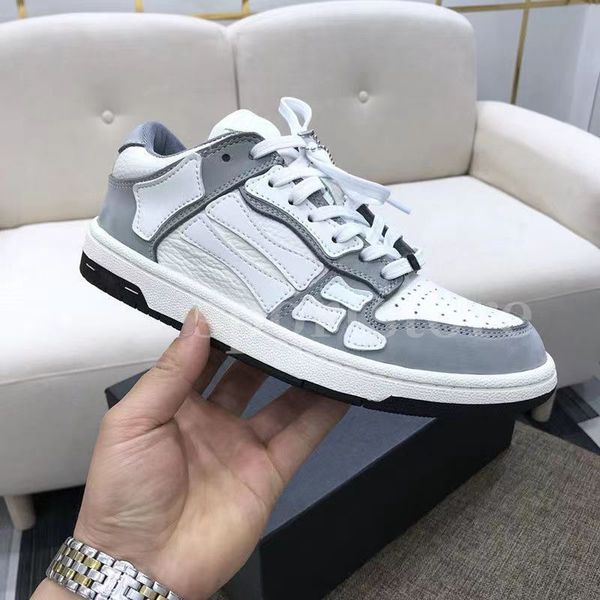 luxury amri designer bones casual shoes men women leather sneakers white black blue red green pink low lace up spring board shoes trendy sne
luxury amri designer bones casual shoes men women leather sneakers white black blue red green pink low lace up spring board shoes trendy sne