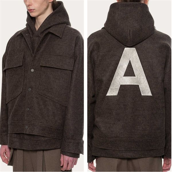 men's jackets 2021fw arnodefrance jacket men wool silk cotton fabric coats adf embroidered jackets t221206, Black;brown
men's jackets 2021fw arnodefrance jacket men wool silk cotton fabric coats adf embroidered jackets t221206, Black;brown