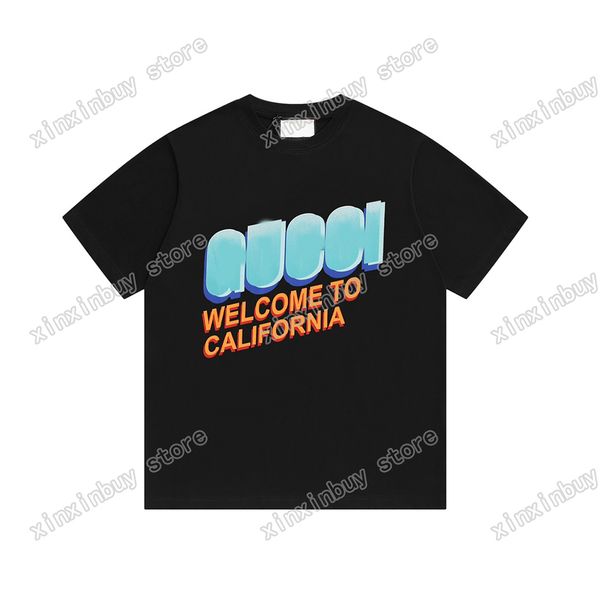 xinxinbuy men designer tee t shirt paris california letters print short sleeve cotton women apricot white black xs-xl, Black;brown
xinxinbuy men designer tee t shirt paris california letters print short sleeve cotton women apricot white black xs-xl, Black;brown