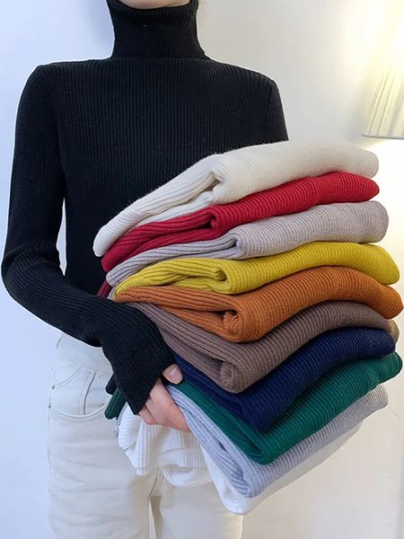 women s sweaters zoki women pullover turtleneck sweater autumn long sleeve slim elastic korean simple basic jumper solid color 221206, White;black
women s sweaters zoki women pullover turtleneck sweater autumn long sleeve slim elastic korean simple basic jumper solid color 221206, White;black
