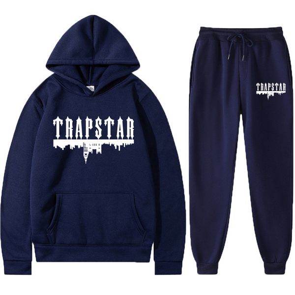 men's tracksuit hooded 2 pieces set hoodie sweatshirt sweatpants sportwear jogging outfit trapstar logo print fleece casual sportswear, Gray
men's tracksuit hooded 2 pieces set hoodie sweatshirt sweatpants sportwear jogging outfit trapstar logo print fleece casual sportswear, Gray