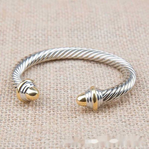 style luxury r design elegant wedding round bracelets jewelry fashion quality women special bracelet head 7mm twisted wire fashionable versa, Golden;silver
style luxury r design elegant wedding round bracelets jewelry fashion quality women special bracelet head 7mm twisted wire fashionable versa, Golden;silver