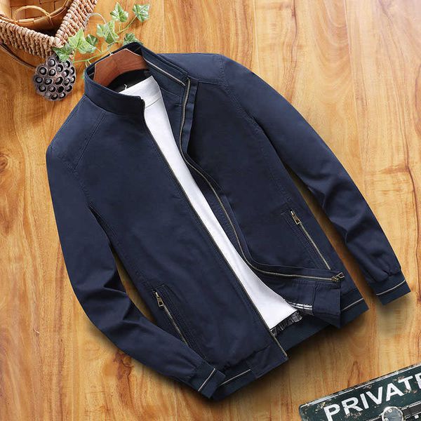 men's jackets spring and autumn bomber casual outerwear windbreaker stand collar workwear -6xl t221208, Black;brown
men's jackets spring and autumn bomber casual outerwear windbreaker stand collar workwear -6xl t221208, Black;brown
