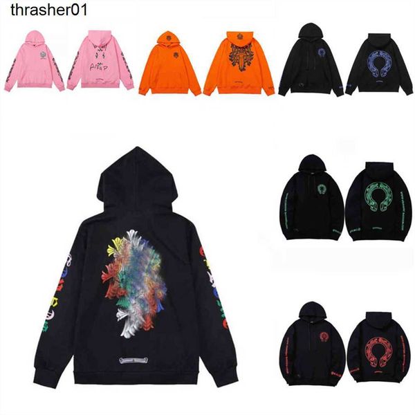 men's hoodies designer sweatshirts fashion chroms winter mens luxury zipper sweater fashion brand hoodie, Black
men's hoodies designer sweatshirts fashion chroms winter mens luxury zipper sweater fashion brand hoodie, Black