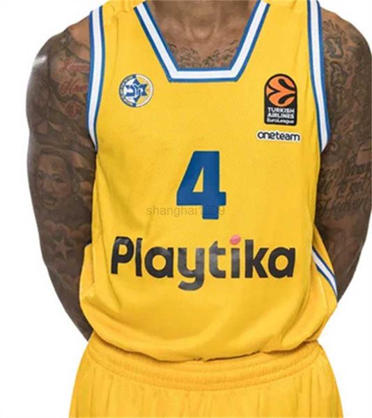 college basketball wears maccabi fox tel aviv basketball jersey #4 lorenzo brown #13 darrun hilliard #12 john dibartolomeo 22/23 yeni sezon, Black
college basketball wears maccabi fox tel aviv basketball jersey #4 lorenzo brown #13 darrun hilliard #12 john dibartolomeo 22/23 yeni sezon, Black