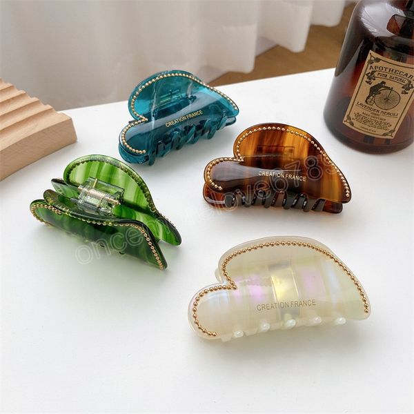 korean fashion heart shaped chain gradient color clamps acetic acid hair accessories for woman girls headwear, Slivery;golden
korean fashion heart shaped chain gradient color clamps acetic acid hair accessories for woman girls headwear, Slivery;golden