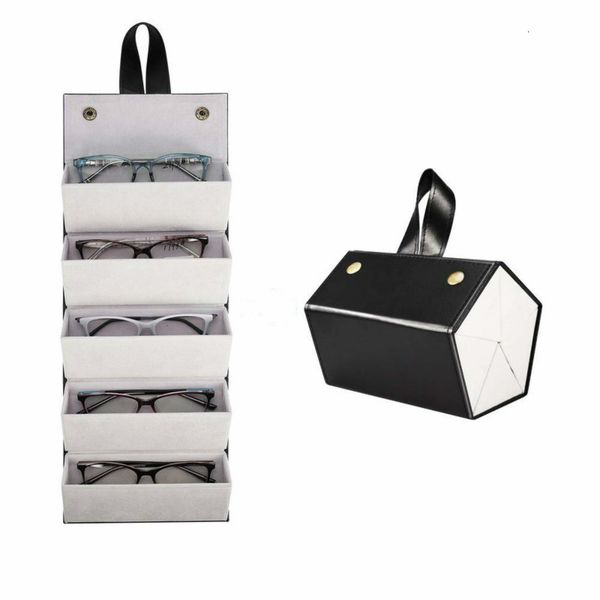 sunglasses cases glasses case cover pu leather 5 pairs of holder box eyeglasses solid storage magnet switch bag 221207
sunglasses cases glasses case cover pu leather 5 pairs of holder box eyeglasses solid storage magnet switch bag 221207