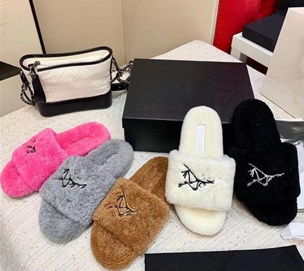 designer thick-soled wool slippers lamb slipper autumn winter warm non-slip flip-flops flat ladies wide range fluffy soft fur fuzzy slippers, Black
designer thick-soled wool slippers lamb slipper autumn winter warm non-slip flip-flops flat ladies wide range fluffy soft fur fuzzy slippers, Black