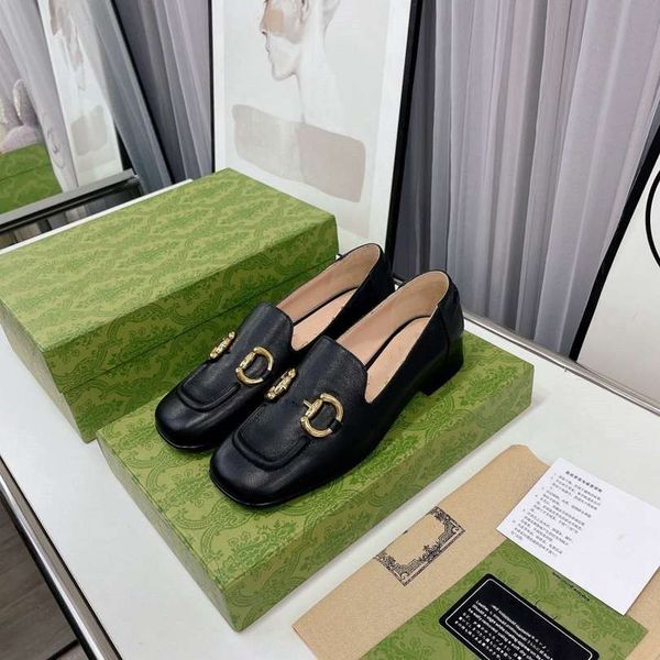 2022 new designer luxury dress shoes low heel chunky pump genuine leather signature web strip woman fashion shoe loafers mocassins leisure s, Black
2022 new designer luxury dress shoes low heel chunky pump genuine leather signature web strip woman fashion shoe loafers mocassins leisure s, Black