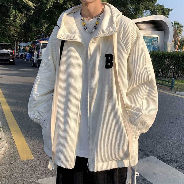 men's jackets privathinker 2022 autumn new corduroy jackets men's letter loose hooded coats zipper male clothing fashion brand out, Black;brown
men's jackets privathinker 2022 autumn new corduroy jackets men's letter loose hooded coats zipper male clothing fashion brand out, Black;brown