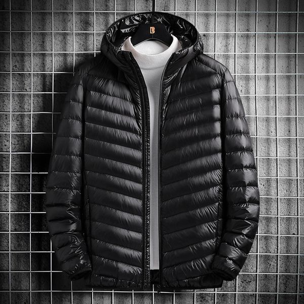 mens down parkas spring winter quilted coats 90% white duck ultra lightweight packable jacket men korean fashion puffer coat 221207, Black
mens down parkas spring winter quilted coats 90% white duck ultra lightweight packable jacket men korean fashion puffer coat 221207, Black