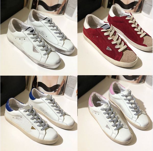 italy designer star sneakers golden casual shoes men women trainers brand dirty sneaker classic white do-old shoe, Black
italy designer star sneakers golden casual shoes men women trainers brand dirty sneaker classic white do-old shoe, Black