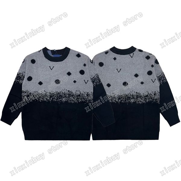xinxinbuy men designer hoodie sweater gradient tie-dye jacquard paris cotton women black white grey m-2xl, Black;brown
xinxinbuy men designer hoodie sweater gradient tie-dye jacquard paris cotton women black white grey m-2xl, Black;brown